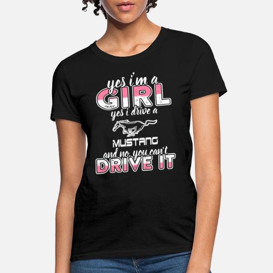 mustang t shirt women's